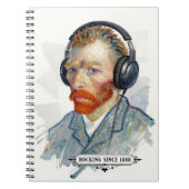 Rocking Vincent since 1880 Notebook Journal Notizblock (Vorderseite)