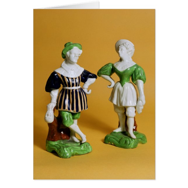 Rockingham Figürchen vom Commedia (Vorne)