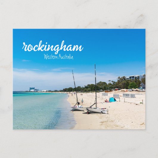 Rockingham Foreshore Australien Postkarte (Vorderseite)