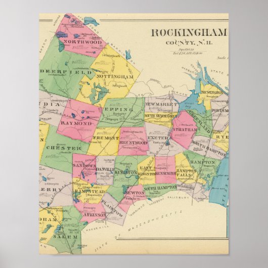 Rockingham Landkreis, NH Poster (Vorne)