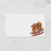 RockingHorseTeddy, Name, Adresse 1, Adresse 2,… Visitenkarte (Rückseite)