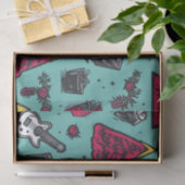 Rockin's Skull Tissue Paper Seidenpapier (Geschenk)