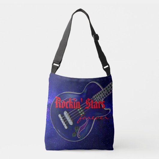 Rockin's Stars - Musikthema Individuelle Tasche (Vorderseite)