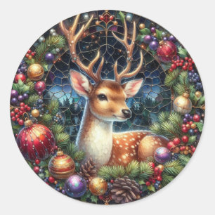 Rockkleber Runder Aufkleber