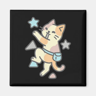 Rockkletter-Abenteuer-Berg-Wanderer Lustig Cute Magnet