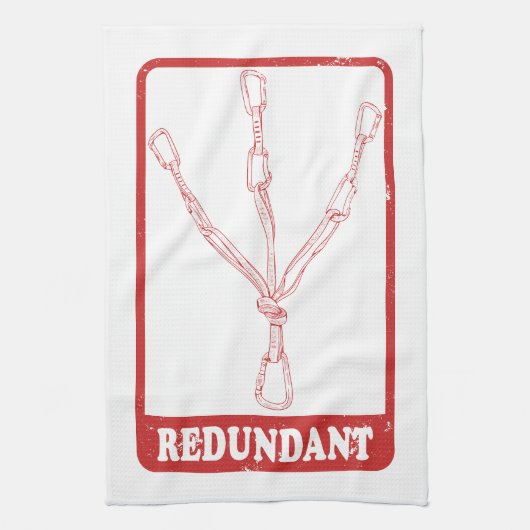 Rockkletterstation Geschirrtuch (Vertikal)