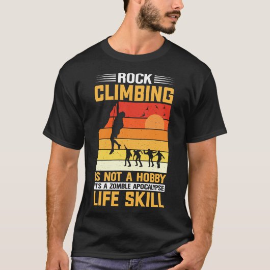 ROCKKLIMBING T-Shirt (Vorderseite)