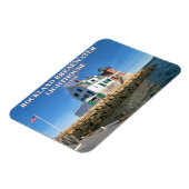 Rockland Breakwater Lighthouse, Maine Foto Magnet (Linke Seite)