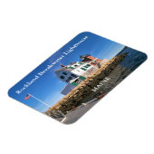 Rockland Breakwater Lighthouse, Maine Foto Magnet (Linke Seite)