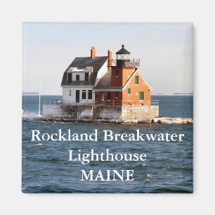 Rockland Breakwater Lighthouse, Maine Magnet