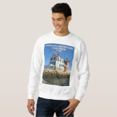Rockland Breakwater Lighthouse, Maine Sweatshirt (Vorne ganz)