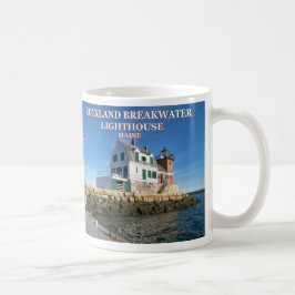 Rockland Breakwater Lighthouse, Maine Tasse