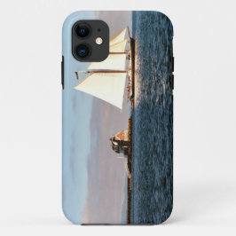 Rockland Breakwater Lighthouse ME iPhone Case 5/5