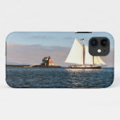 Rockland Breakwater Lighthouse ME iPhone Case 5/5 (Rückseite (Horizontal))