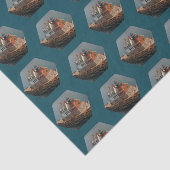 Rockland Breakwater Maine Lighthouse Seidenpapier (Ausschnitt)