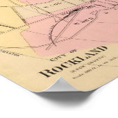 Rockland, Maine 1885 Poster (Ecke)