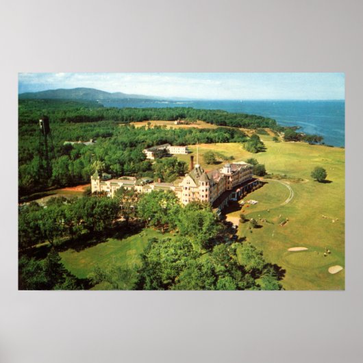 Rockland, Maine SamOseT Hotel, ca. 1950 Poster (Vorne)