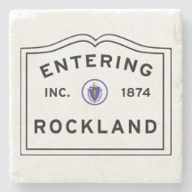 Rockland Massachusetts Einfahrt