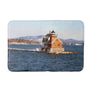 Rockland Wellenbrecher-Leuchtturm, Maine Badematte