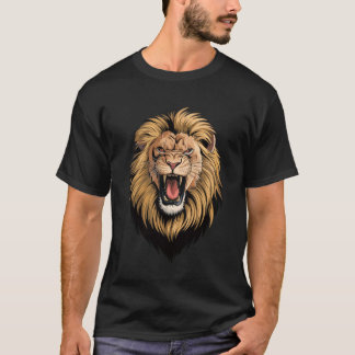 Rocklilionengesicht T-Shirt