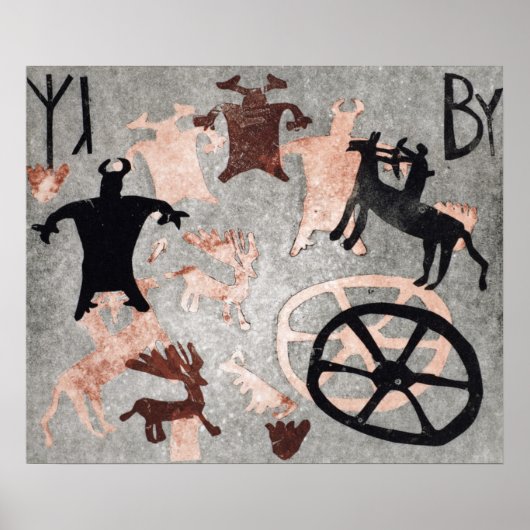 Rockmalerei 1994 poster (Vorne)