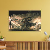 Rockmalerei eines hornenden Tieres, c.1700 v. Chr. Leinwanddruck (Insitu (Wohnzimmer))