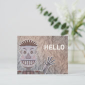 Rockman Postkarte (Stehend Vorderseite)