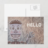 Rockman Postkarte (Vorne/Hinten)