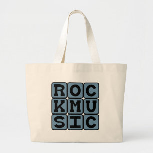Rockmusik, Musikgenre Jumbo Stoffbeutel