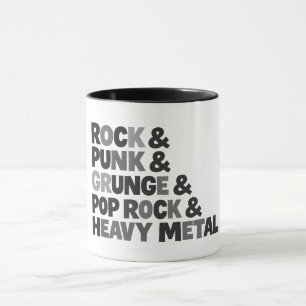 Rockmusik Tasse