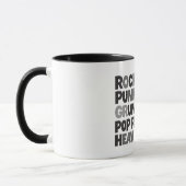Rockmusik Tasse (Links)