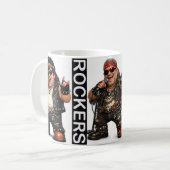 Rockmusiker Kaffeetasse (Vorderseite Links)