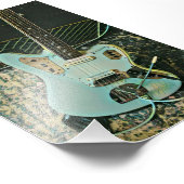 Rockmusikgeschenk Fotodruck (Ecke)