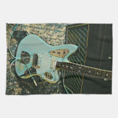 Rockmusikgeschenk Geschirrtuch (Horizontal)