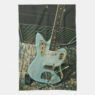 Rockmusikgeschenk Geschirrtuch