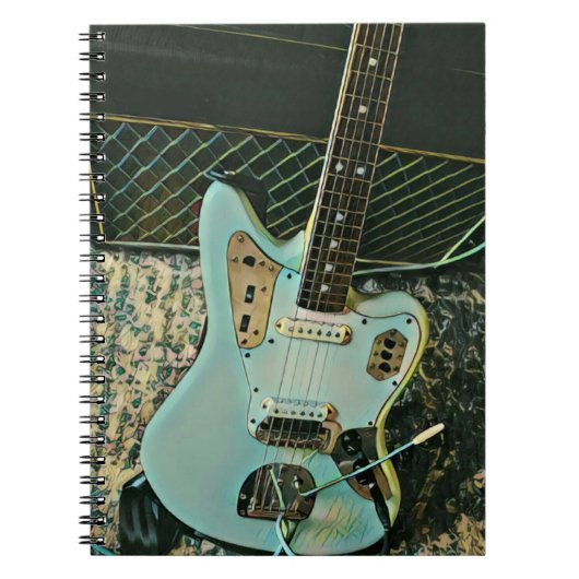 Rockmusikgeschenk Notizblock (Vorderseite)