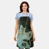 Rockmusikgeschenk Schürze (Getragen)