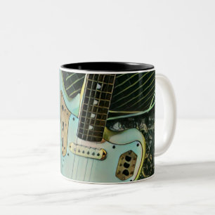 Rockmusikgeschenk Zweifarbige Tasse