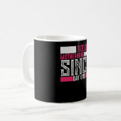 Rockmütterschaft seit dem ersten Tag Kaffeetasse (Vorderseite Links)
