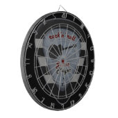 Rock'n' Roll für immer Dartscheibe (Vorderseite Links)