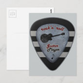 Rock'n' Roll für immer Postkarte (Vorne/Hinten)