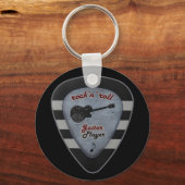 Rock'n' Roll für immer Schlüsselanhänger (Vorderseite)