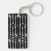 Rock'n' Roll Music Schlüsselanhänger (Rückseite)