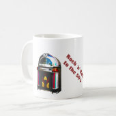 Rock'n'Roll 50er Kaffeetasse (Vorderseite Links)