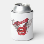 Rock'n'Roll Angel Lips Dosenkühler (Kanne Vorderseite)