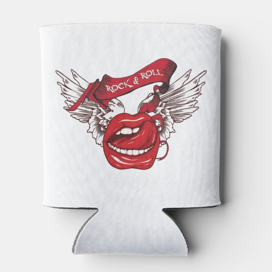 Rock'n'Roll Angel Lips Dosenkühler (Rückseite)