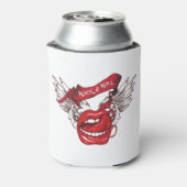 Rock'n'Roll Angel Lips Dosenkühler (Kanne Rückseite)