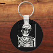 Rock'n'Roll Band Lazy Halloween Costume Rocker Mus Schlüsselanhänger (Vorderseite)