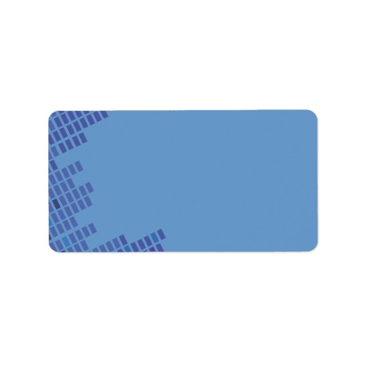 Rock'n'Roll Bar Bat Mitzvah Rücksendeadresse Adressaufkleber (Vorne)