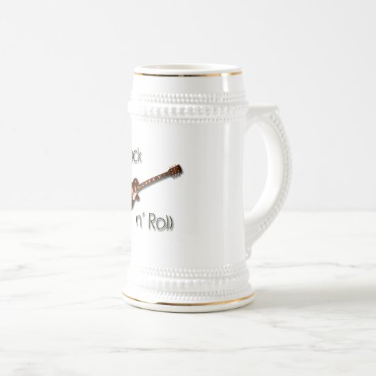 Rock'n'Roll Bierglas (VorderseiteRechts)